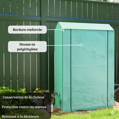 Serre de balcon 3 niveaux - 100 x 40 x 150 cm