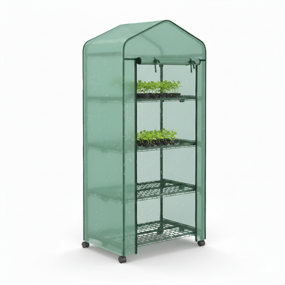 Serre de balcon 4 niveaux - 69 x 50 x 165 cm