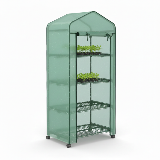 Serre de balcon 4 niveaux - 69 x 50 x 165 cm