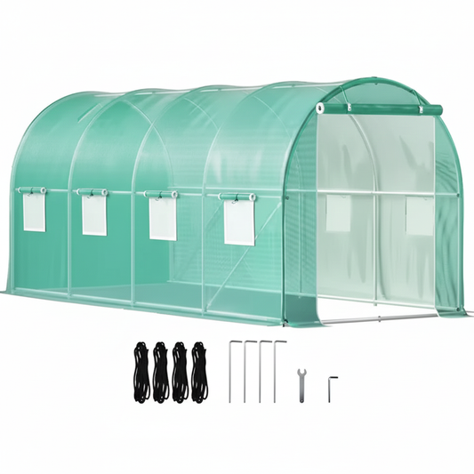 Serre Tunnel de Maraîchage - 7,7 m² (395 x 195 x 198 cm)