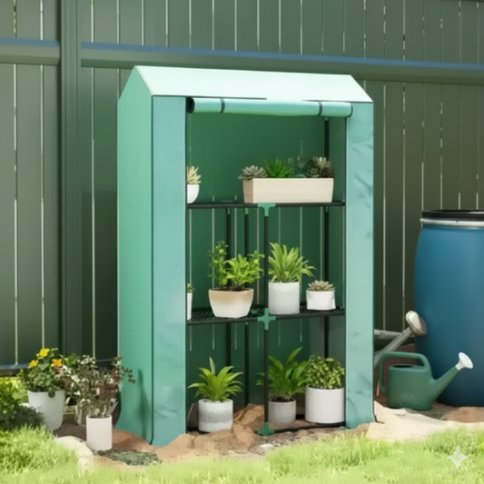 Serre de balcon 3 niveaux - 100 x 40 x 150 cm